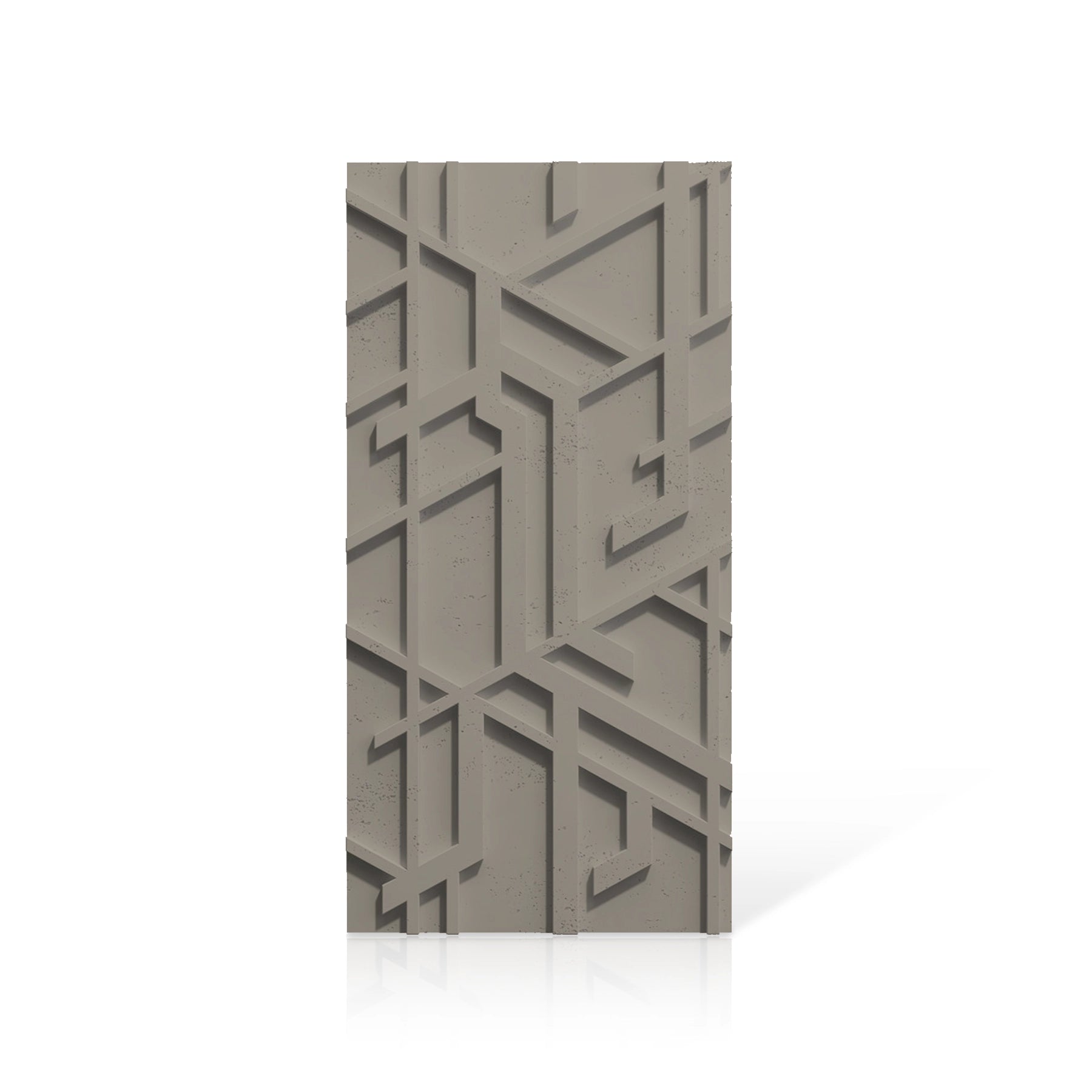 3D Concrete Wall Panels STELLAR colour swatch on white background DecorMania.eu